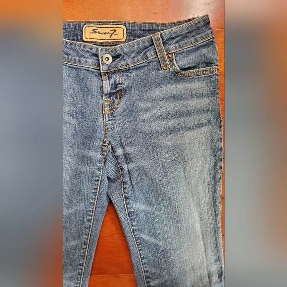 Seven7 Super Low Stretch Jeans Size 28 - Picture 4 of 8
